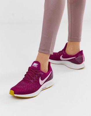 pink and blue nike trainers