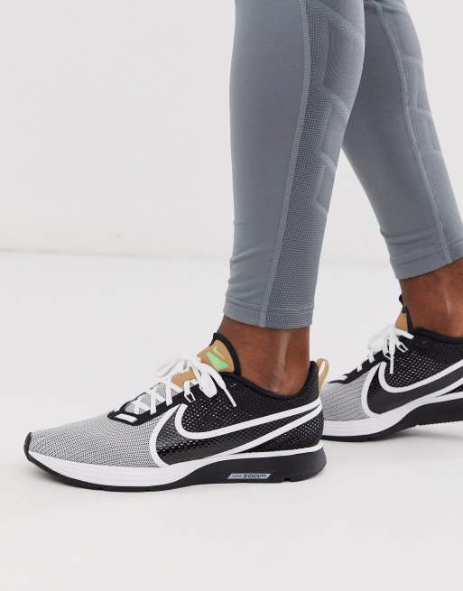 Nike Running Air Zoom strike 2 trainers in black