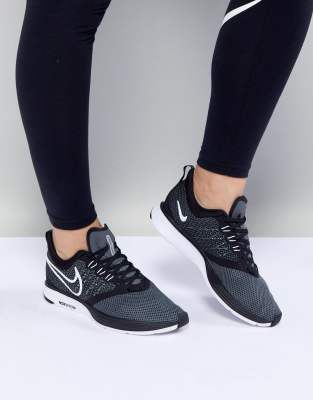 Nike Running Air Zoom Strike Sneakers In Black | ASOS