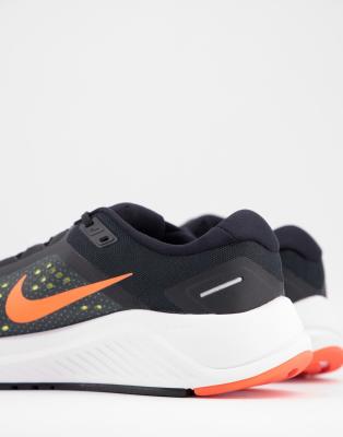 nike noir et orange