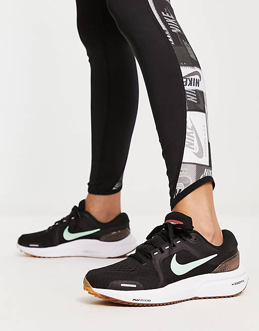 Nike Running Air Zoom Vomero 16 trainers in black | ASOS
