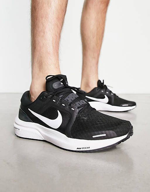 Nike Running Air Zoom Vomero 16 trainers in black | ASOS