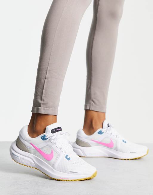 Nike Running – Air Zoom Vomero 16 – Vita träningsskor