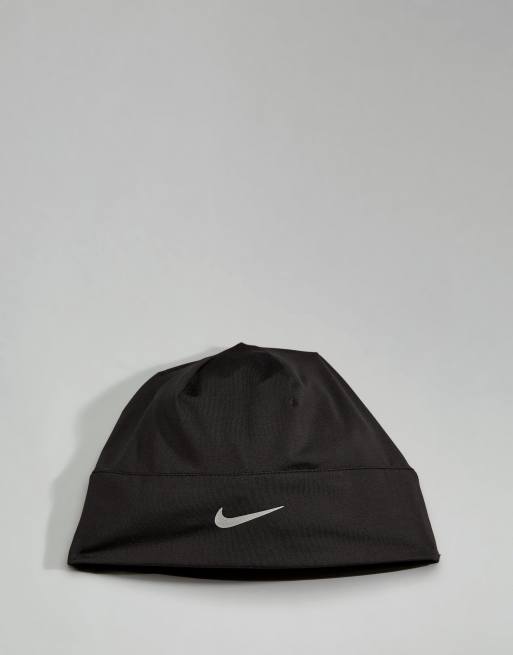 Nike Running Beanie Glove Set In Black RC.37 082B