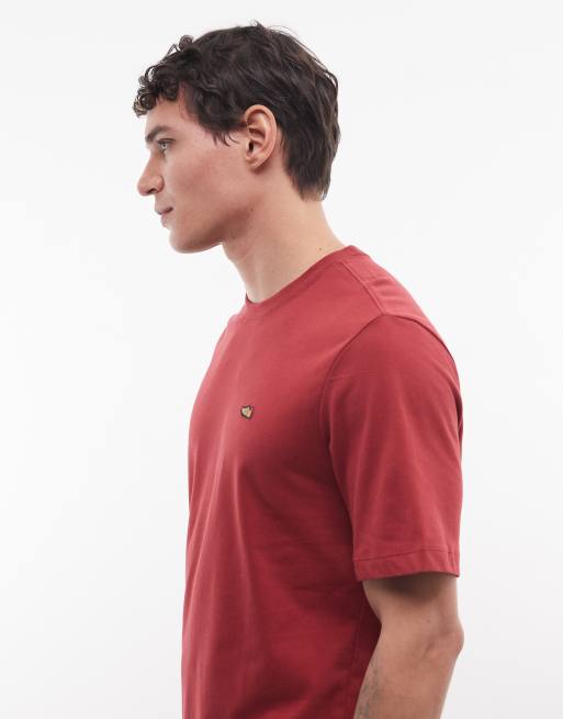 Nike Running – Bordowy T-shirt z grafiką na plecach , 4 z 5
