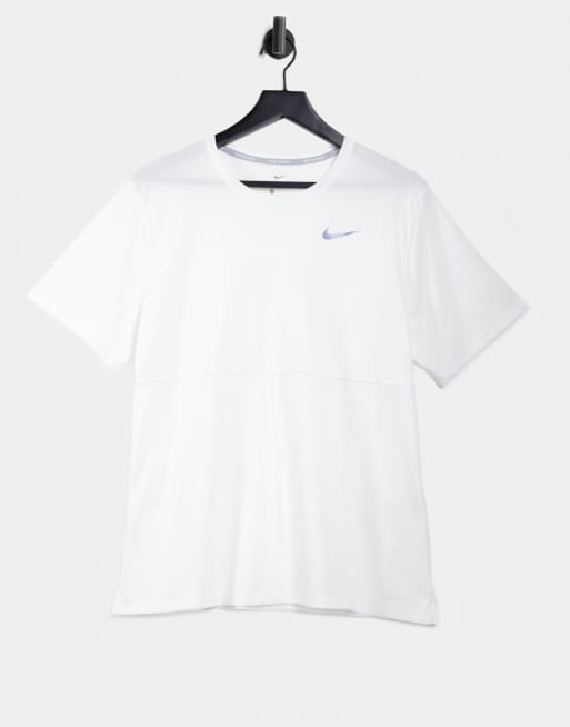 Running dri-fit breathe 2025 t-shirt in white