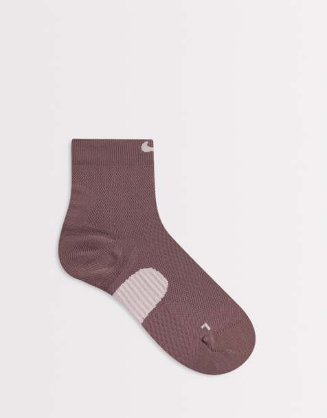 Nike Running – Bruna sportstrumpor med swoosh-logga, 1 par - view 1