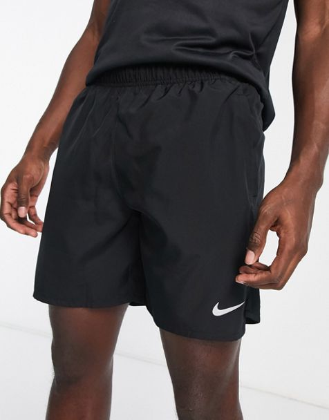 Nike Running Challenger 2-in-1 7 inch shorts in black