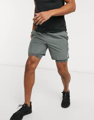 grey nike challenger shorts