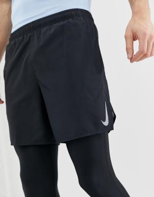 black nike challenger shorts