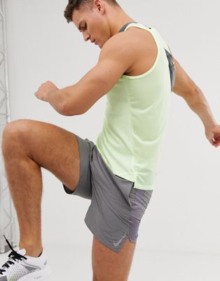 Nike Running Challenger 7 inch shorts in grey
