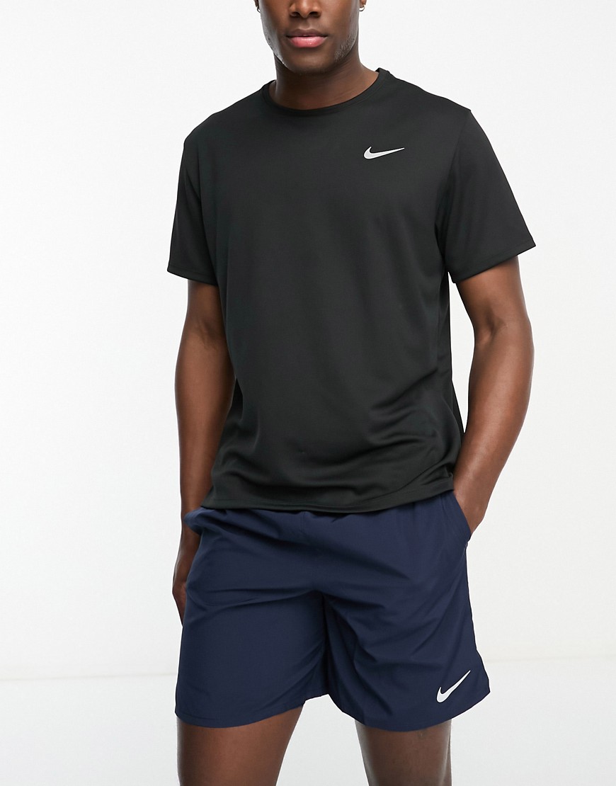 Nike Running Challenger 7in 2 in 1 shorts in navy