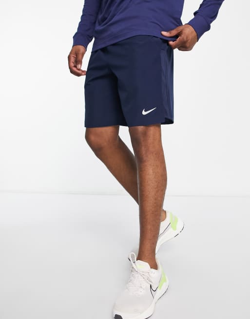 Navy nike cheap running shorts