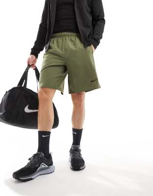 Nike Running Challenger 9inch short in khaki - ASOS Price Checker