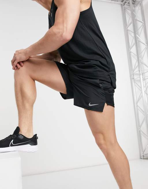 Nike Running Challenger Dri FIT 5 inch shorts in black ASOS