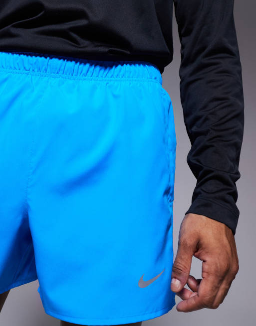 Nike Running Challenger Dri-FIT 5 inch shorts in blue, 5 of 5