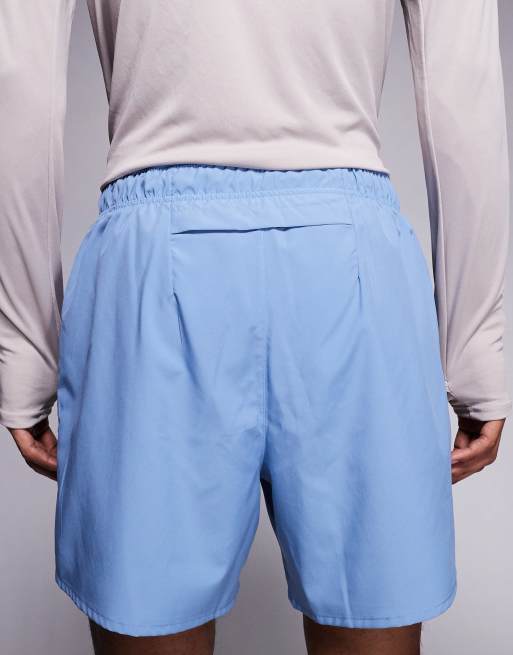 Nike Running Challenger Dri-FIT 5 inch shorts in blue, 5 of 5