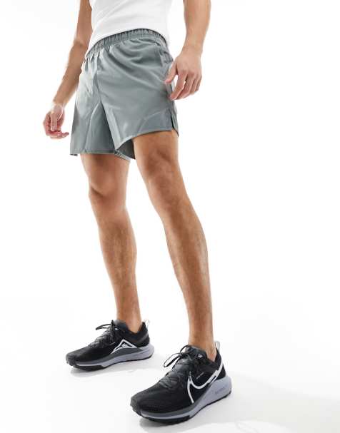 Nike Running Challenger Dri-FIT 5 inch shorts in grey