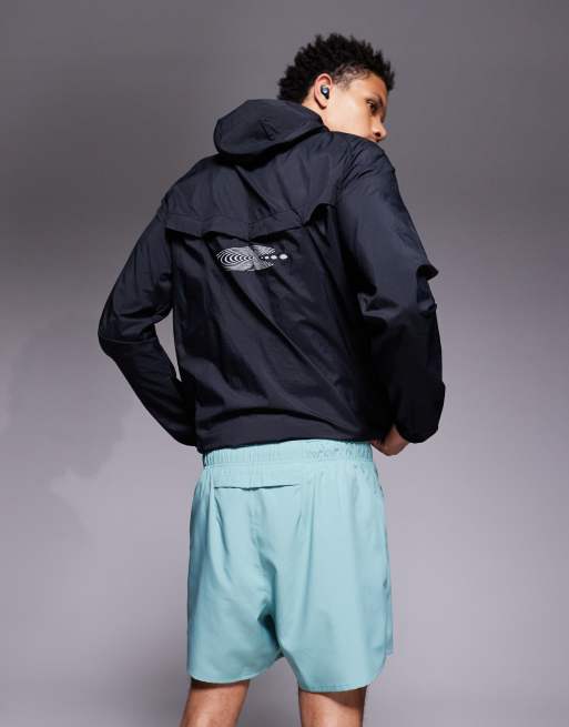Nike Running Challenger Dri-FIT 5 inch shorts in green, 3 of 5
