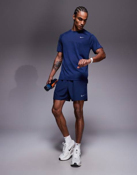 Nike Running Challenger Dri-FIT 5 inch shorts in navy