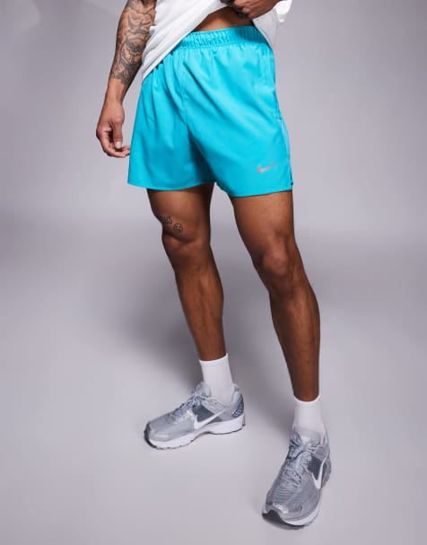 Nike Running Challenger Dri-FIT 5 inch shorts in teal - view 1