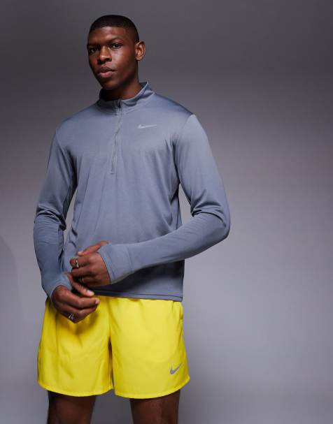 Nike Running Challenger Dri-FIT 5 inch shorts in yellow - view 1