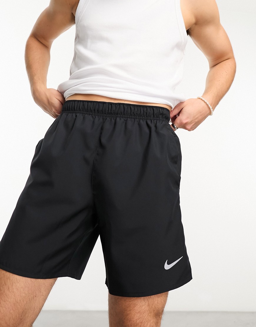 Nike Running Challenger Dri-Fit 7 inch shorts in black