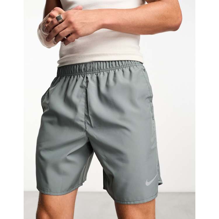 Nike Running Challenger Dri FIT 7 inch shorts in gray ASOS