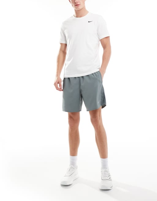 Nike Running Challenger Dri-FIT 7 inch shorts in gray, 4 of 5