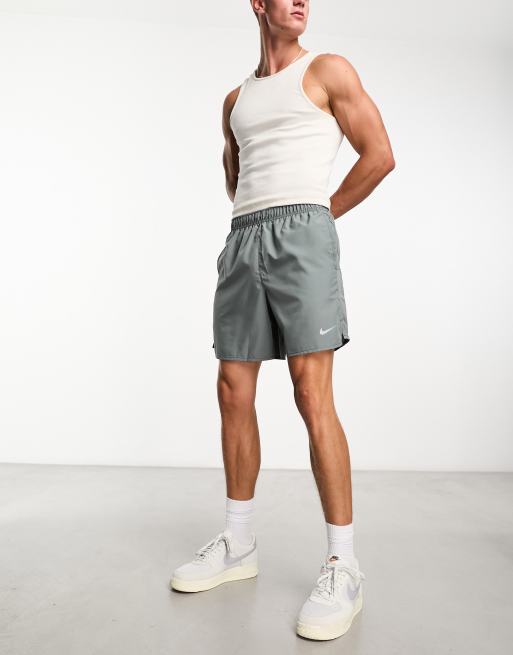 Nike Running Challenger Dri FIT 7 inch shorts in grey
