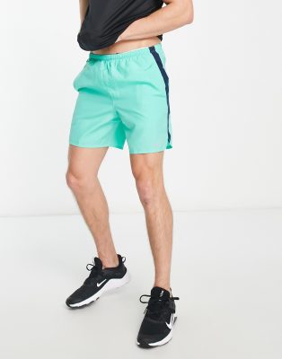 Nike Running Challenger Dri-FIT 7 inch shorts in mint green