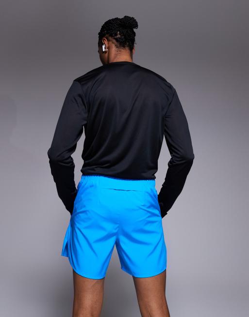 Nike Running – Challenger Dri-FIT – Blå 5 tums shorts, 3 av 5