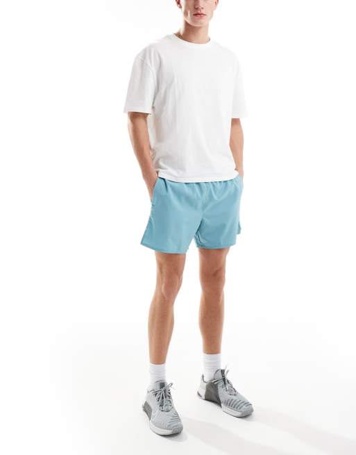 Nike Running – Challenger Dri-FIT – Jasnoniebieskie szorty o długości 5 cali, 2 z 5