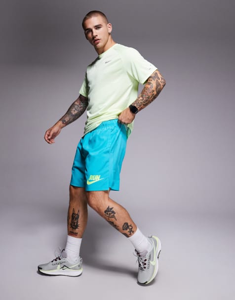 Nike Running - Challenger Dri-FIT - Pantaloncini blu da 7" - view 1