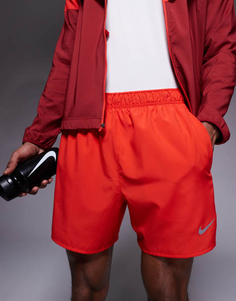 Nike Running - Challenger Dri-FIT - Pantaloncini rossi da 5" - view 1