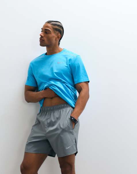 Nike Running – Challenger Dri-FIT – Szare szorty o długości 5 cali - view 1