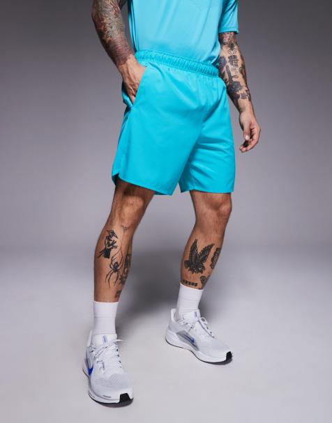 Nike Running – Challenger – Dri-FIT – Turkosa shorts på 7 tum - view 1