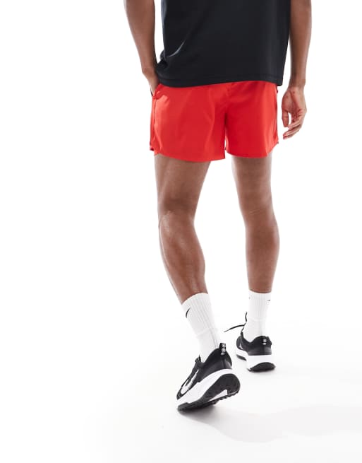Nike Running - Challenger - Short 5 pouces 2 en 1 en tissu Dri-FIT - Rouge, 2 de 5