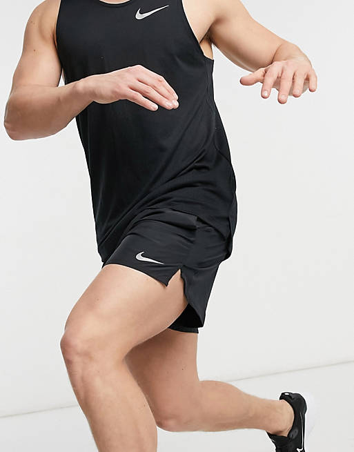 Nike Running - Challenger - Short van 5 inch in zwart