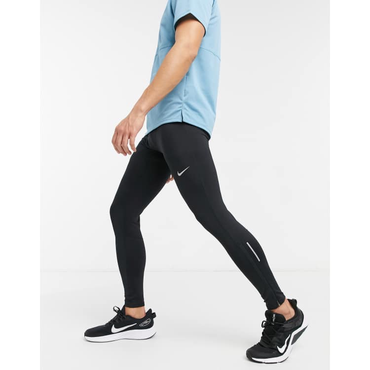 Mens running best sale tights nike