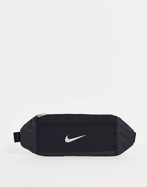 undefined | Nike Running Challenger waist bag in black