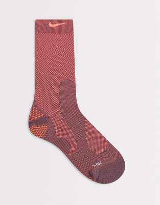 Nike Running - Chaussettes - Rouge