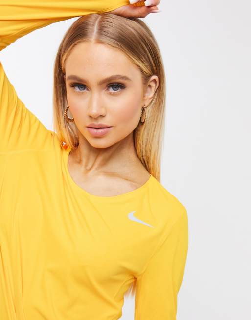 Nike city sleek clearance long sleeve running top