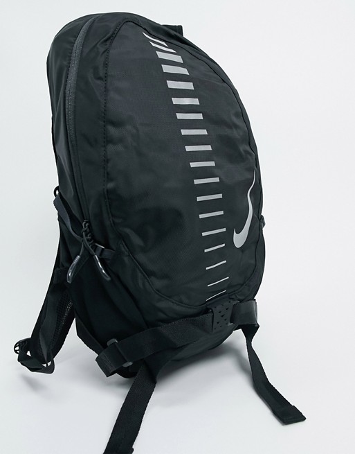 Nike Running commuter backpack in black