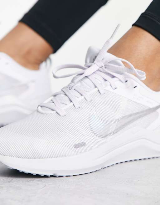 Nike Running – Downshifter 12 – Białe buty sportowe, 3 z 4