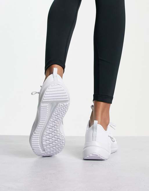 Nike Running – Downshifter 12 – Białe buty sportowe, 4 z 4