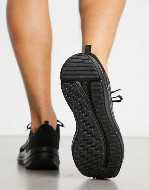 Nike Running Downshifter 12 trainers in black ASOS