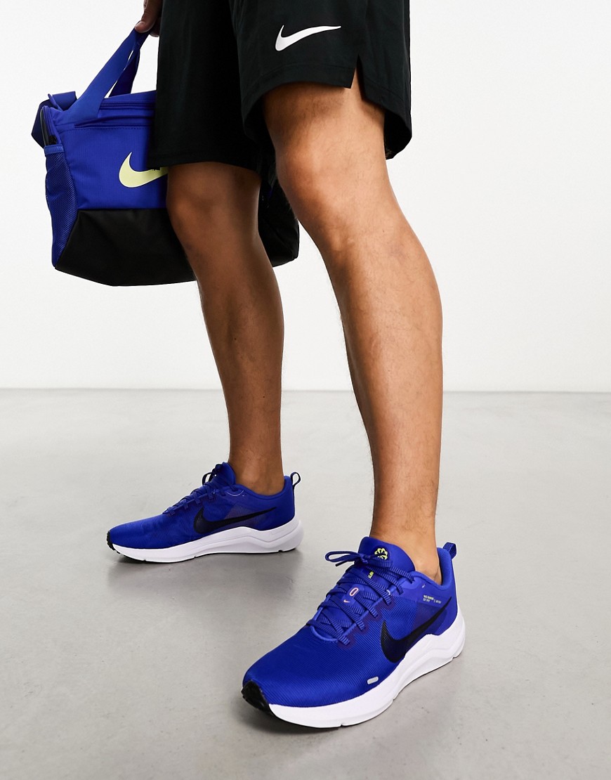 Nike Running Downshifter 12 trainers in blue