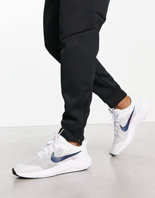 Nike Running Downshifter 12 trainers in white | ASOS