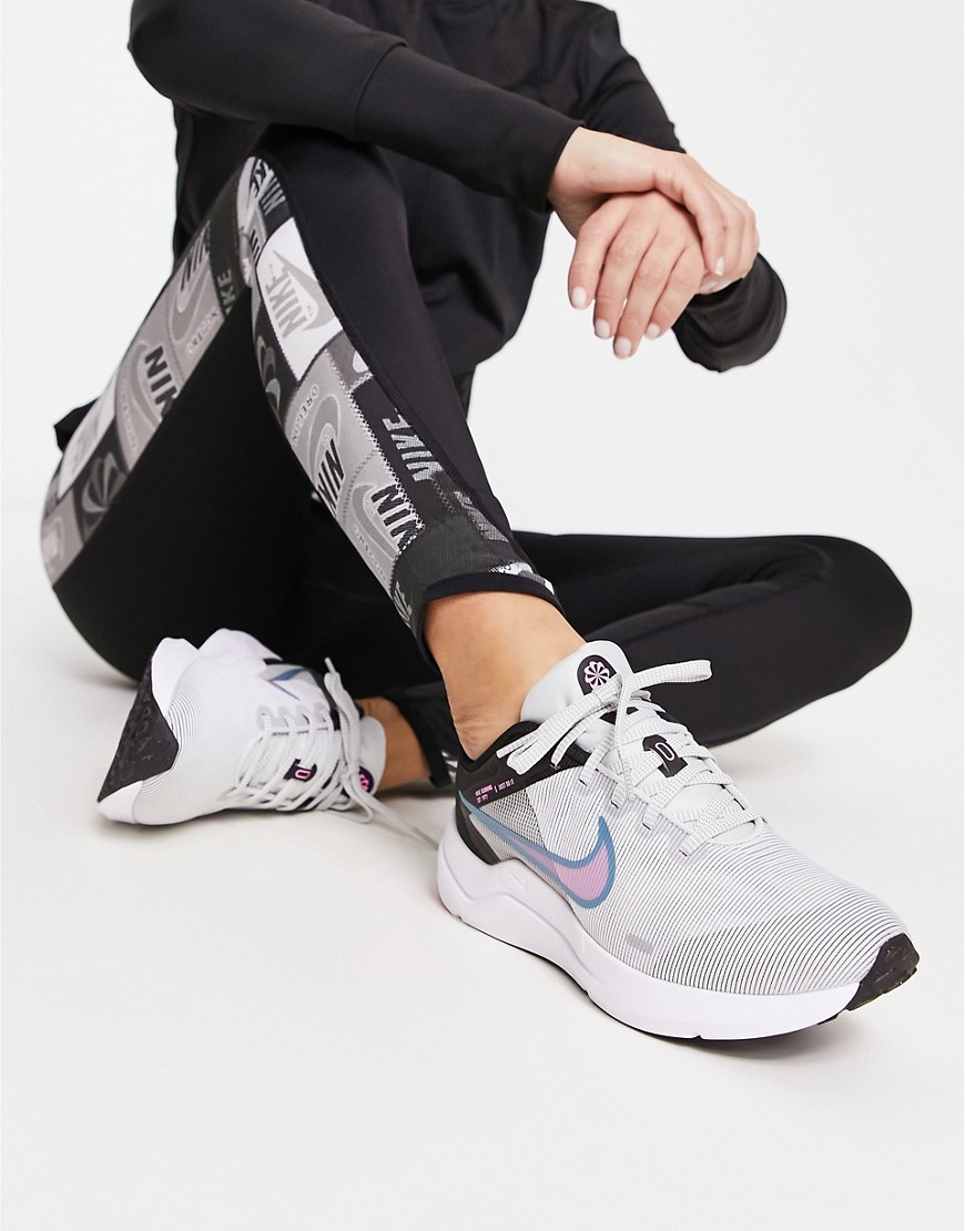 Nike Running Downshifter 12 trainers in white